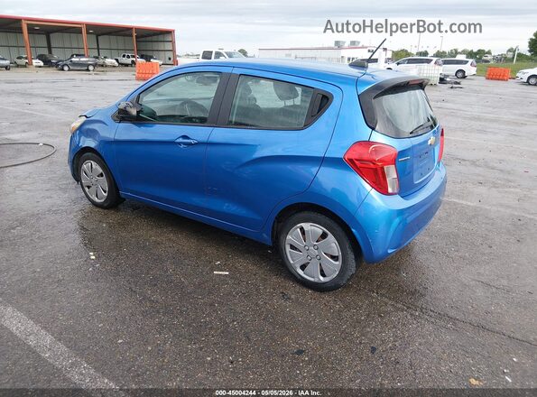 KL8CB6SA9HC774539 2017 CHEVROLET SPARK Синий Задняя левая четверть
