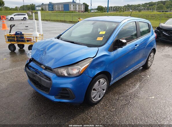 KL8CB6SA9HC774539 2017 CHEVROLET SPARK Синий 