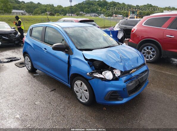 KL8CB6SA9HC774539 2017 CHEVROLET SPARK Синий 