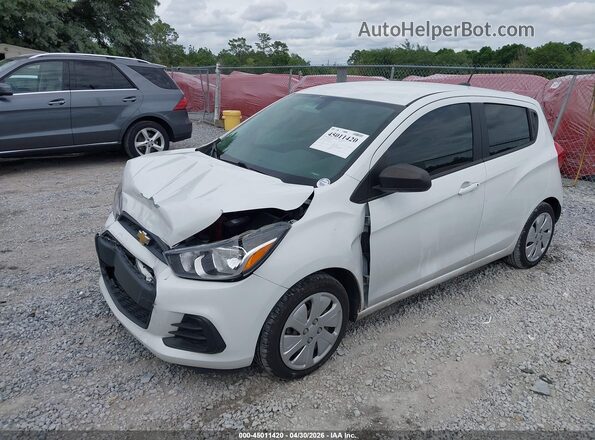KL8CB6SAXHC808259 2017 CHEVROLET SPARK White Vista tres cuartos delantera izquierda