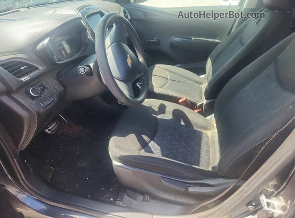 KL8CB6SAXKC765372 2019 CHEVROLET SPARK Silver Widok wnętrza z przodu