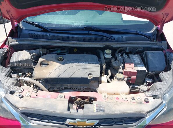 KL8CC6SA8LC451833 2020 CHEVROLET SPARK Red Vista trasera