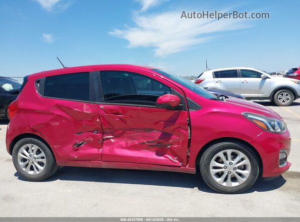 KL8CC6SA8LC451833 2020 CHEVROLET SPARK Red Vista interior trasera