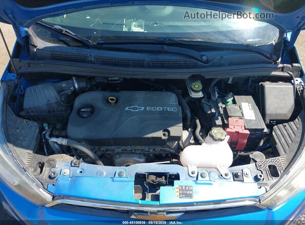 KL8CD6SA0HC714451 2017 CHEVROLET SPARK Blue Вид ззаду