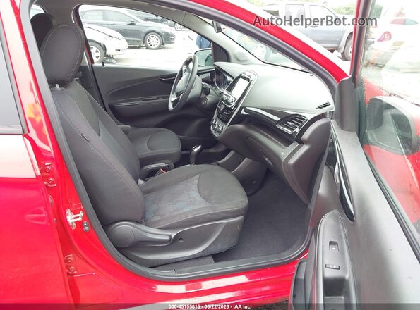KL8CD6SA1HC753050 2017 CHEVROLET SPARK Red Front interior view
