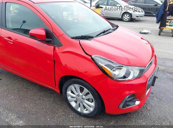 KL8CD6SA1HC753050 2017 CHEVROLET SPARK Red Front view