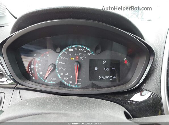 KL8CD6SA1HC753050 2017 CHEVROLET SPARK Red Rear seats view