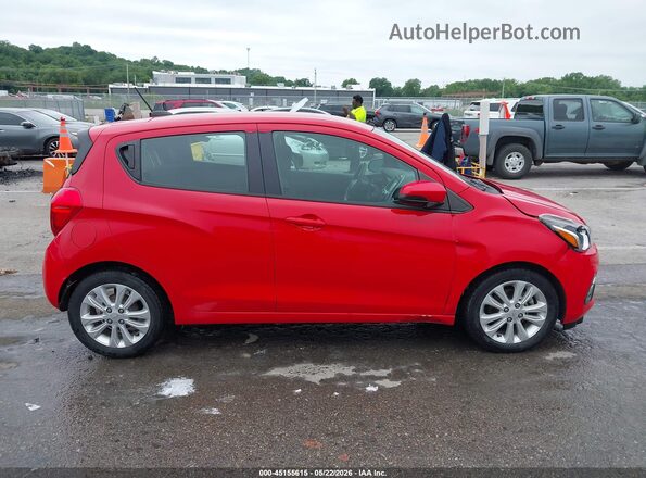 KL8CD6SA1HC753050 2017 CHEVROLET SPARK Red Rear interior view