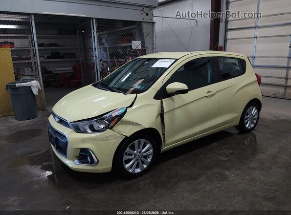KL8CD6SA1JC422118 2018 CHEVROLET SPARK Yellow Front left