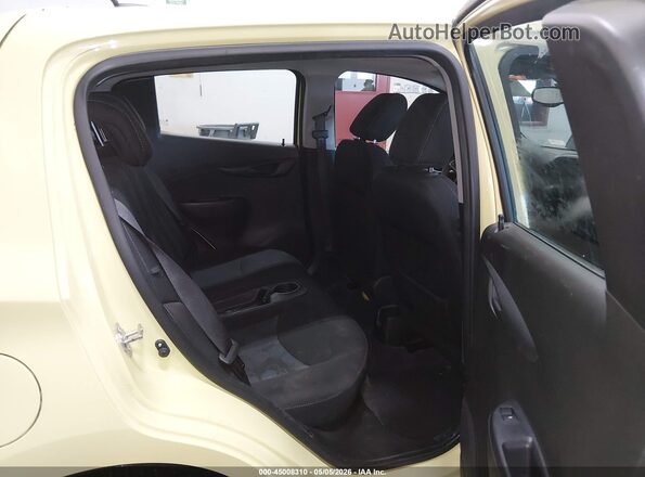 KL8CD6SA1JC422118 2018 CHEVROLET SPARK Yellow VIN sticker view