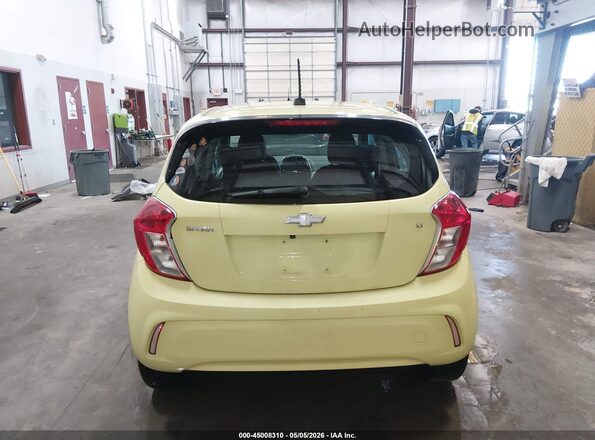 KL8CD6SA1JC422118 2018 CHEVROLET SPARK Yellow 