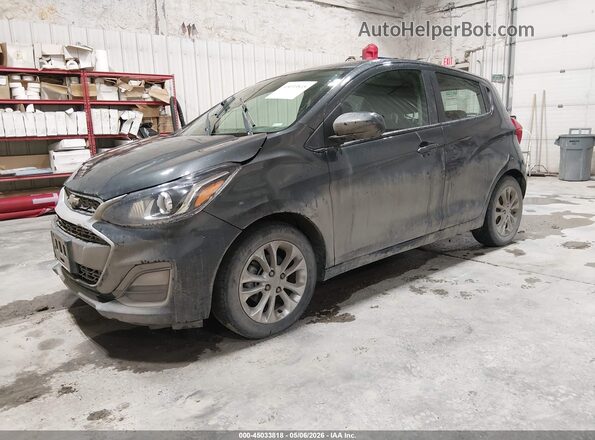 KL8CD6SA1MC741202 2021 CHEVROLET SPARK Черный Передняя левая четверть