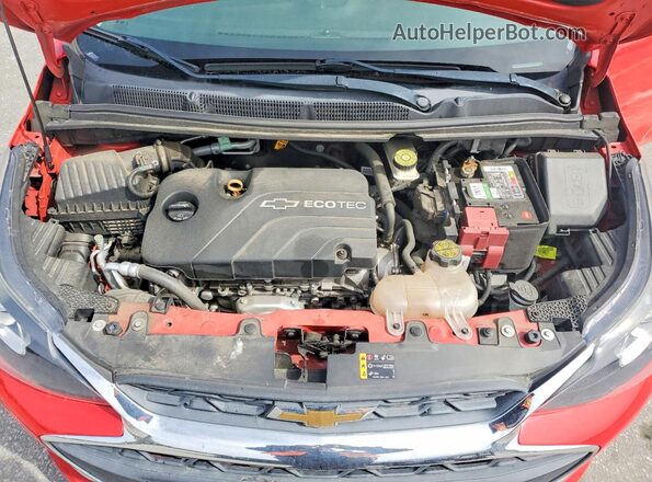 KL8CD6SA1MC750370 2021 CHEVROLET SPARK Red Սալոնի հետևի տեսք