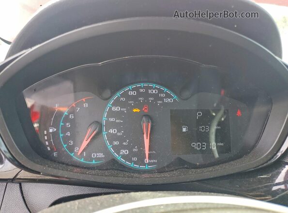 KL8CD6SA1MC750370 2021 CHEVROLET SPARK Red Սարքավորումների վահանակի տեսք