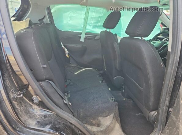 KL8CD6SA2JC420152 2018 CHEVROLET SPARK Black უკანა სავარძლების ხედი
