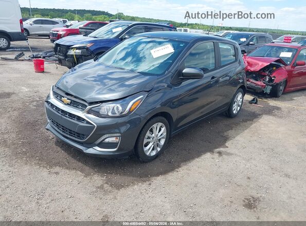 KL8CD6SA2MC739202 2021 CHEVROLET SPARK Gray წინა მარცხენა ხედი სამი მეოთხედიდან