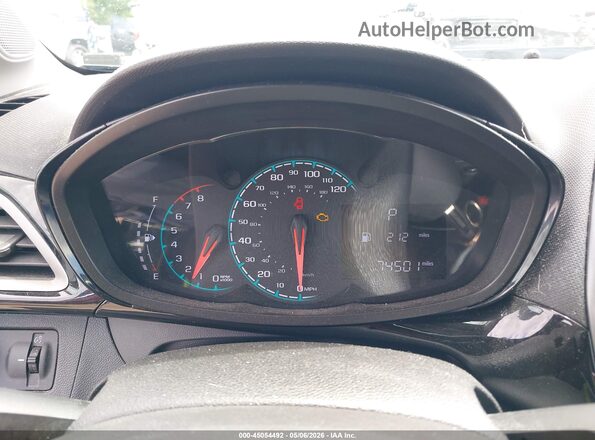 KL8CD6SA2MC739202 2021 CHEVROLET SPARK Gray უკანა სავარძლების ხედი