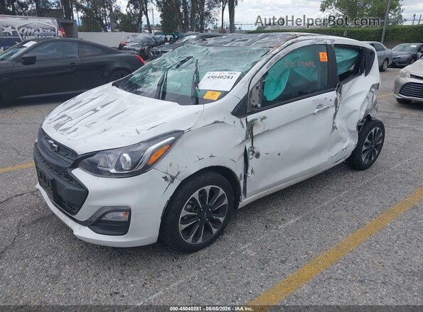 KL8CD6SA2NC026852 2022 CHEVROLET SPARK White Առջևի ձախ երեք քառորդ տեսարան