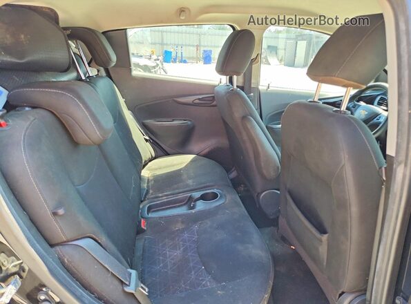 KL8CD6SA3LC446701 2020 CHEVROLET SPARK Black უკანა სავარძლების ხედი