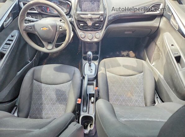 KL8CD6SA5KC733830 2019 CHEVROLET SPARK Blue Widok deski rozdzielczej