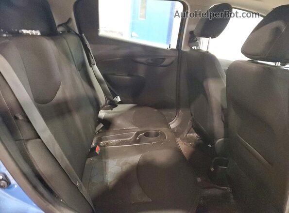 KL8CD6SA7GC580990 2016 CHEVROLET SPARK Blue Vista de los asientos traseros