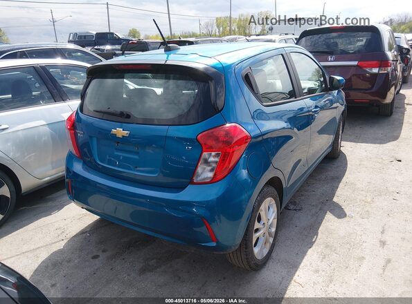 KL8CD6SA7MC723173 2021 CHEVROLET SPARK Синий Задняя правая четверть