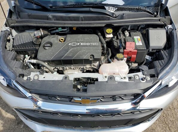 KL8CD6SA8KC720554 2019 CHEVROLET SPARK Silver Вид задньої частини салону