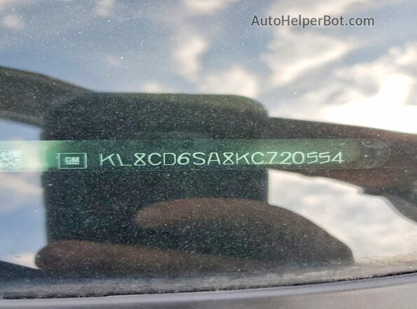 KL8CD6SA8KC720554 2019 CHEVROLET SPARK Silver Вид підкапотного простору