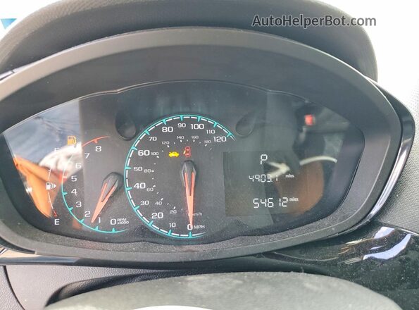 KL8CD6SA8NC020568 2022 CHEVROLET SPARK Gray Instrument cluster view