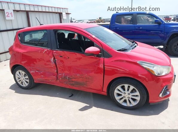 KL8CD6SAXHC713257 2017 CHEVROLET SPARK Красный Вид спереди
