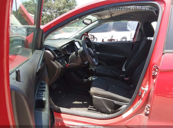 KL8CD6SAXHC713257 2017 CHEVROLET SPARK Красный Вид салона спереди