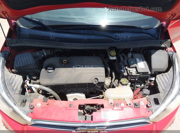 KL8CD6SAXHC713257 2017 CHEVROLET SPARK Красный Вид сзади