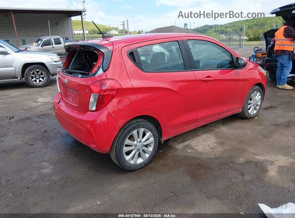 KL8CD6SAXHC795717 2017 CHEVROLET SPARK Красный Задняя правая четверть