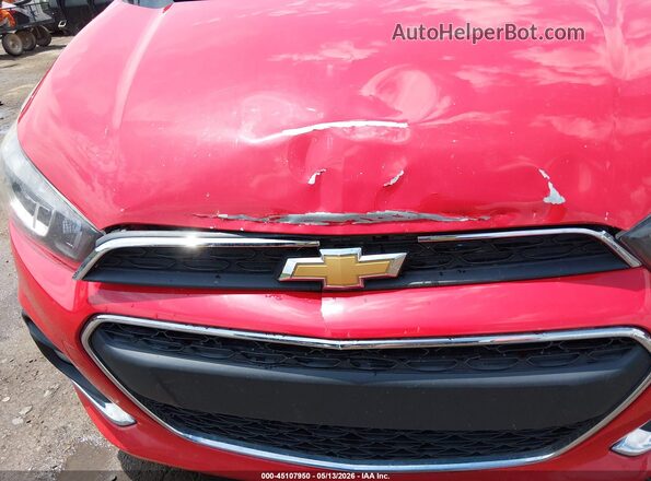 KL8CD6SAXHC795717 2017 CHEVROLET SPARK Красный 