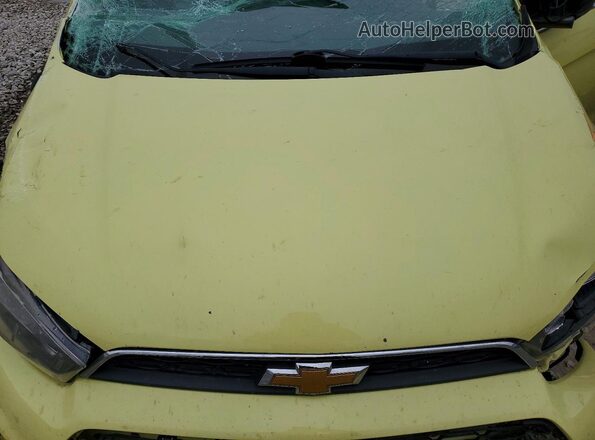 KL8CF6SA2HC790618 2017 CHEVROLET SPARK Yellow Вид задньої частини салону