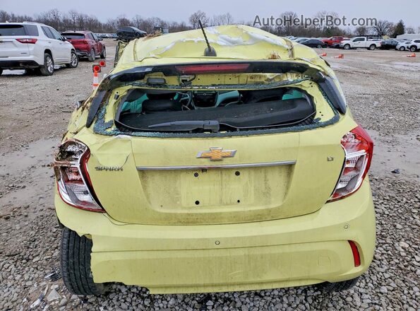 KL8CF6SA2HC790618 2017 CHEVROLET SPARK Yellow Вид ззаду