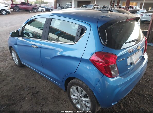 KL8CF6SA6JC438521 2018 CHEVROLET SPARK Blue Rear left