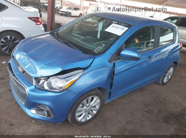 KL8CF6SA6JC438521 2018 CHEVROLET SPARK Blue Front left