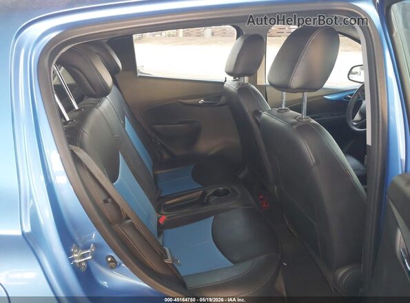 KL8CF6SA6JC438521 2018 CHEVROLET SPARK Blue VIN sticker view