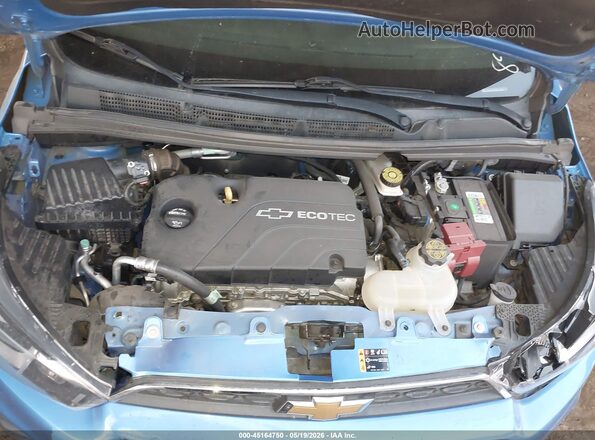 KL8CF6SA6JC438521 2018 CHEVROLET SPARK Blue Rear view