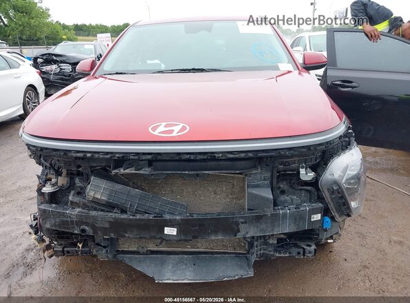 KM8HA3AB0RU071928 2024 HYUNDAI KONA Red Вид задньої частини салону