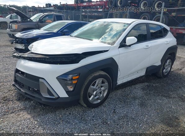 KM8HA3AB9SU220181 2025 HYUNDAI KONA White Vista tres cuartos delantera izquierda