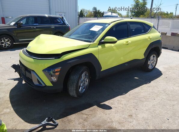 KM8HACAB7RU108635 2024 HYUNDAI KONA Зеленый Передняя левая четверть