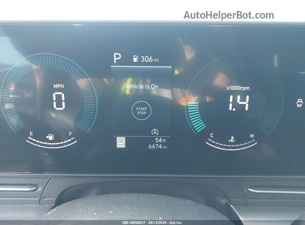 KM8HACAB8SU236226 2025 HYUNDAI KONA Gray Հետևի նստատեղերի տեսք