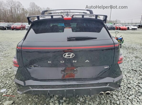 KM8HB3A32SU235501 2025 HYUNDAI KONA Black Հետևի տեսք