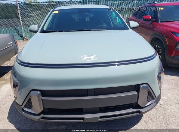 KM8HB3AB2SU258347 2025 HYUNDAI KONA Gray ხელსაწყოთა პანელის ხედი