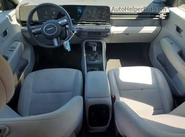 KM8HB3AB3SU200537 2025 HYUNDAI KONA Угольный Вид панели приборов