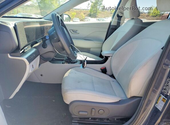 KM8HB3AB3SU200537 2025 HYUNDAI KONA Угольный Вид салона спереди