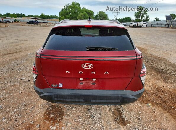 KM8HB3AB4SU235152 2025 HYUNDAI KONA Red უკანა ხედი