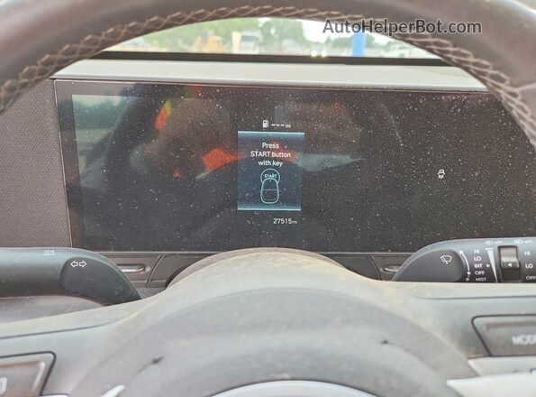 KM8HB3AB4SU235152 2025 HYUNDAI KONA Red ხელსაწყოთა პანელის ხედი
